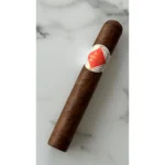 Bongani handmade premium cigar size Robusto on marble background